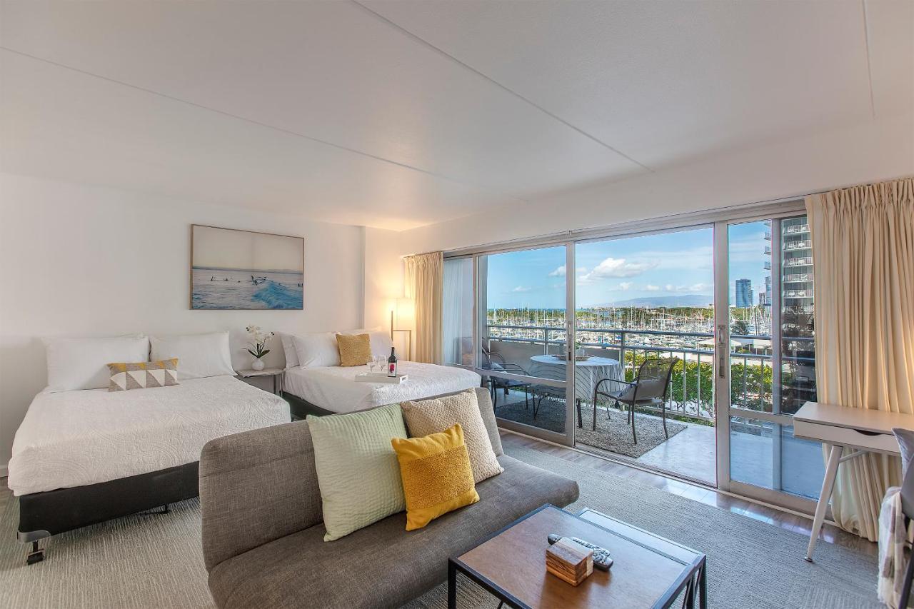 @ Marbella Lane - Oceanview Suite Steps To Beach ホノルル エクステリア 写真